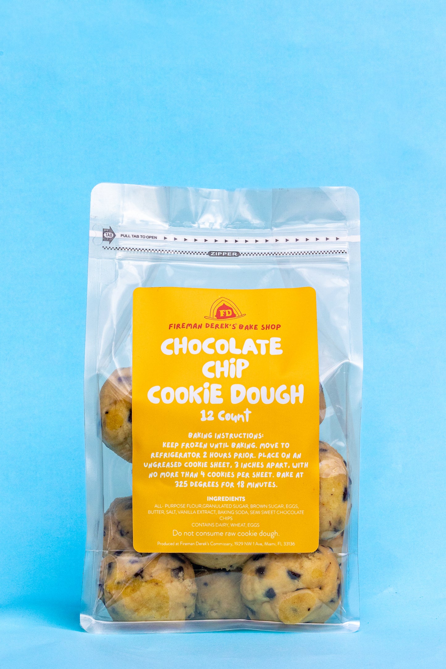 Chocolate Chip Cookie Dough - Dozen Pack