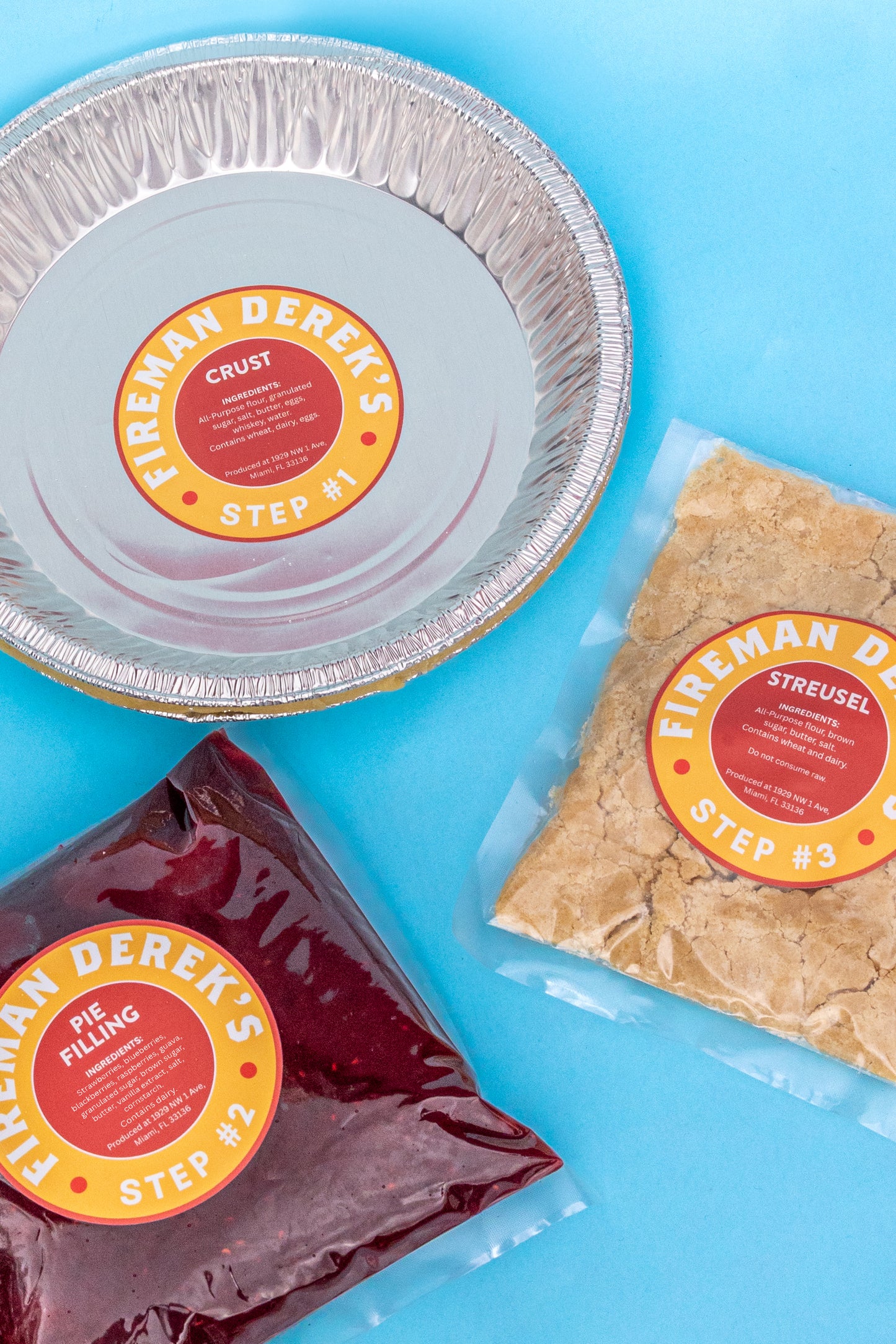 Guava Berry Pie Kit- Bake It Fresh at Home